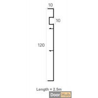 12cm Clip-On LED Skirting Board | FLL-A-3-A12 Extra-Tall Luminous Baseboard | DoorHub UAE
